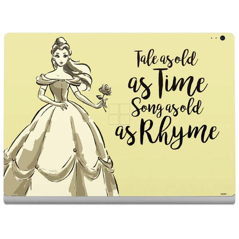 Disney Princess Belle Tale As Old As Time Art Surface Book 2 15in Skin